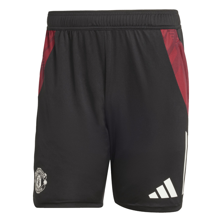 Short entraînement Manchester United noir rouge 2024/25