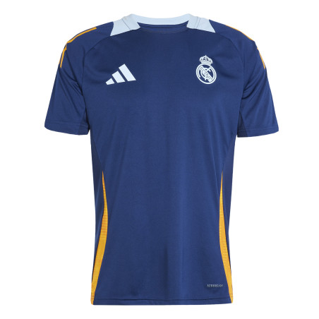 Maillot entraînement Real Madrid bleu jaune 2024/25