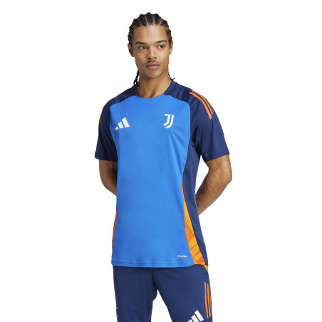 Maillot entraînement Juventus bleu orange 2024/25