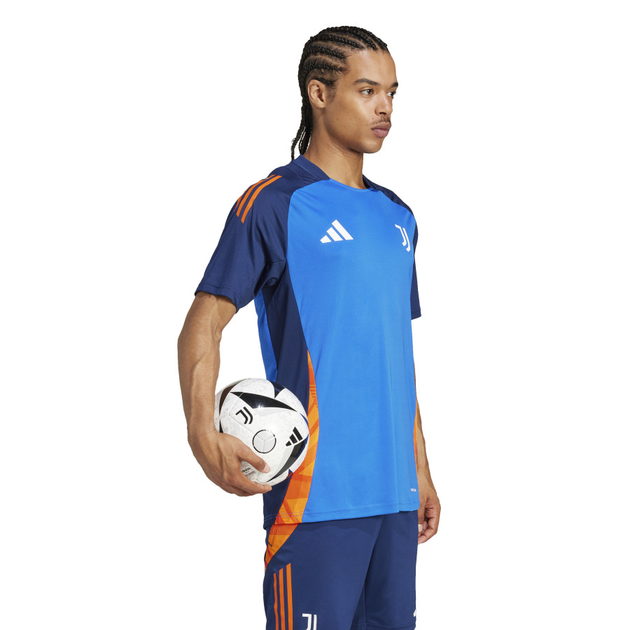 Maillot entraînement Juventus bleu orange 2024/25