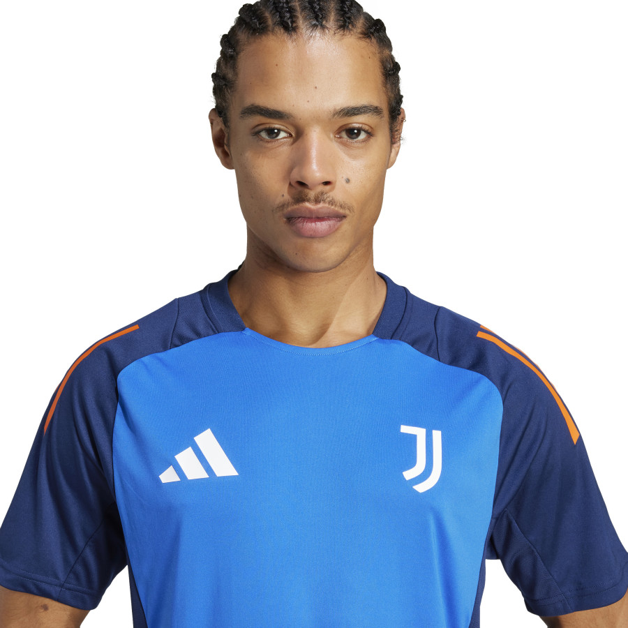 Maillot entraînement Juventus bleu orange 2024/25