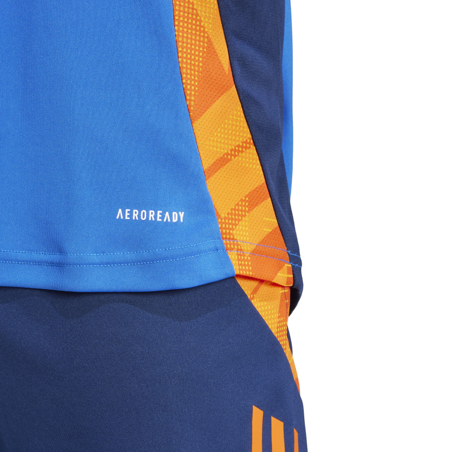 Maillot entraînement Juventus bleu orange 2024/25