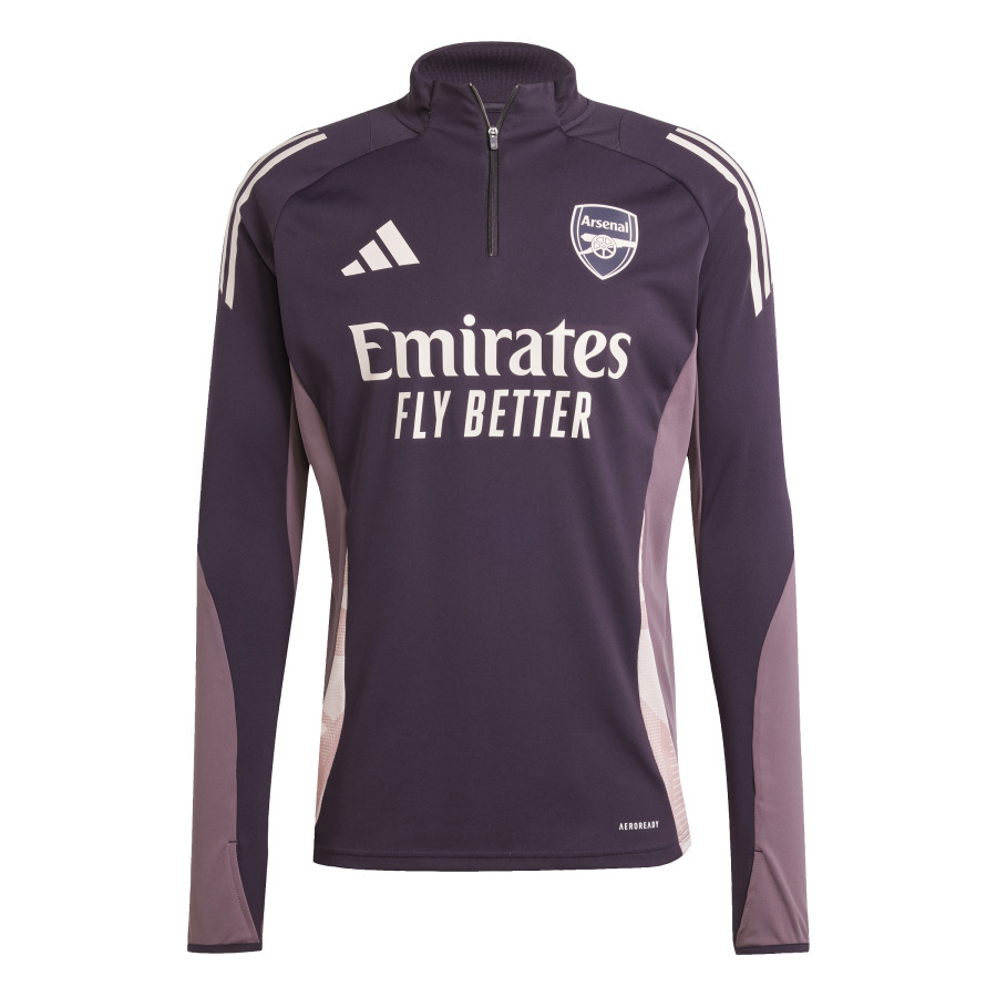 Sweat zippé Arsenal violet 2024/25