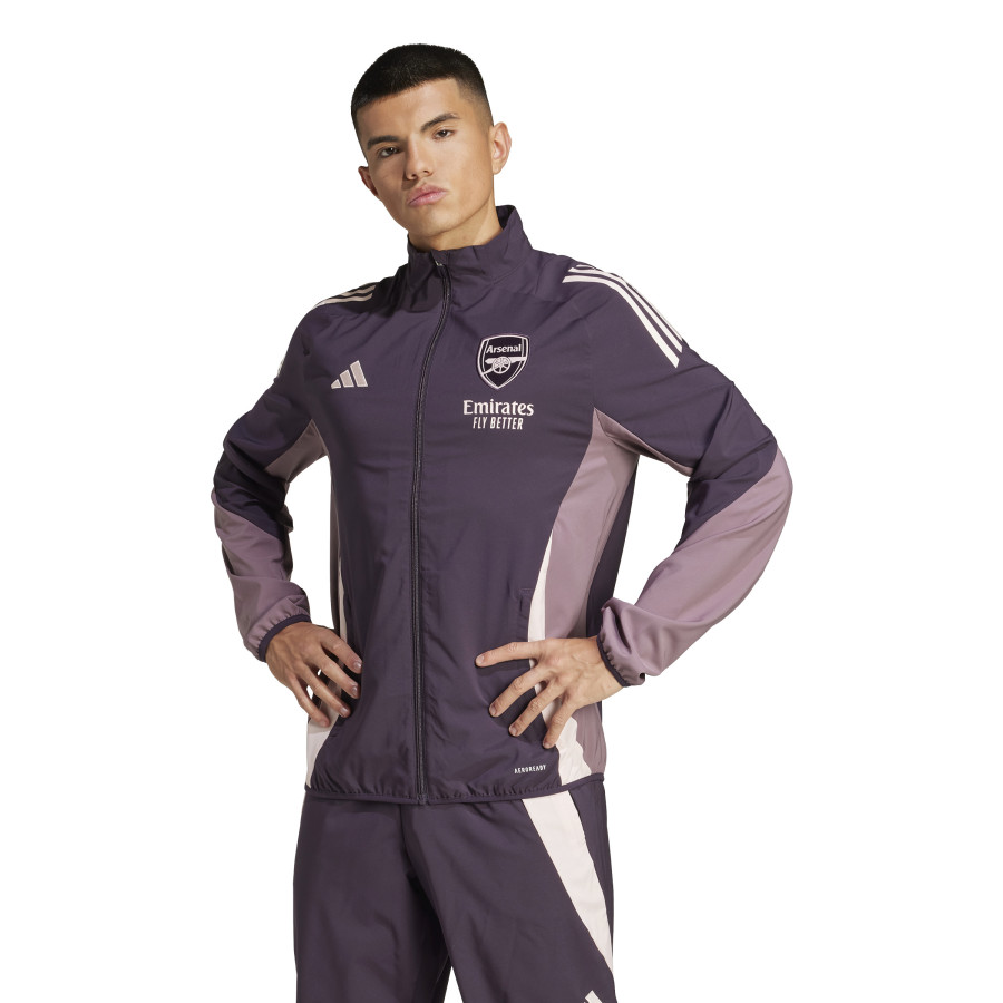 Veste survêtement Arsenal woven violet 2024/25