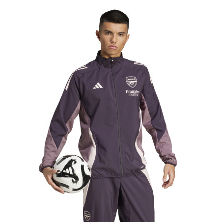 Veste survêtement Arsenal woven violet 2024/25