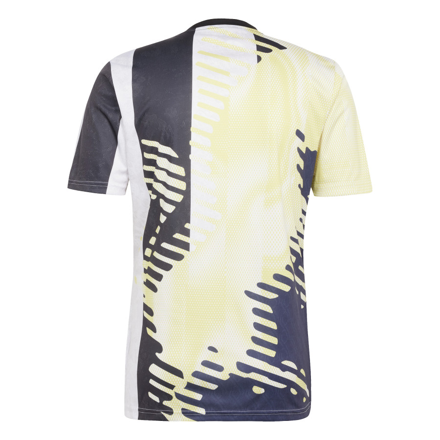 Maillot avant match Juventus noir jaune