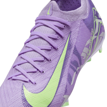 Nike Air Zoom Mercurial Vapor 16 Pro junior FG violet vert 