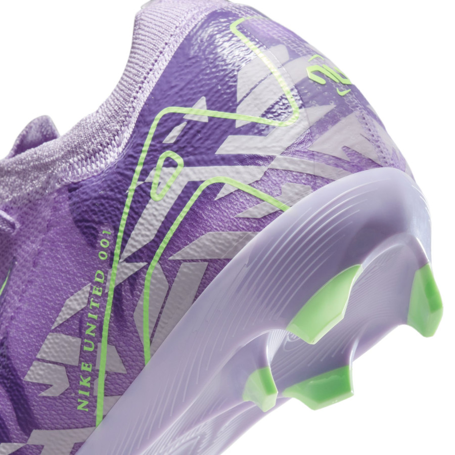 Nike Air Zoom Mercurial Vapor 16 Pro junior FG violet vert 