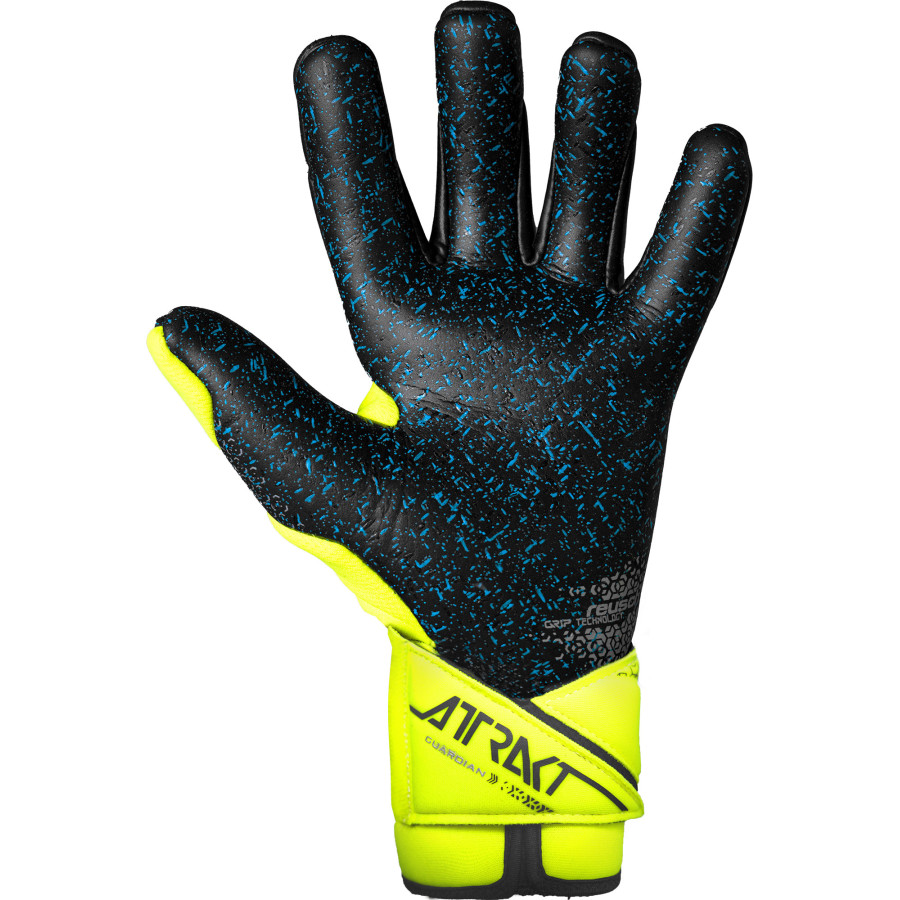 Gants gardien Reusch Attrakt Fusion Guardian jaune noir