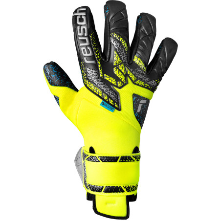 Gants gardien Reusch Attrakt Fusion Guardian jaune noir