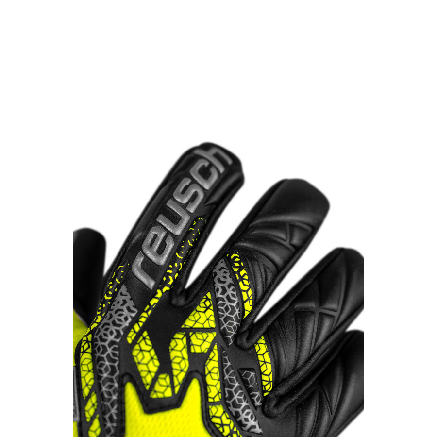 Gants gardien Reusch junior Attrakt Gold X NC jaune noir