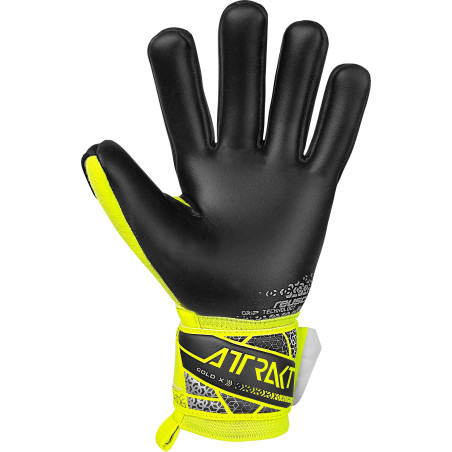 Gants gardien Reusch junior Attrakt Gold X NC jaune noir