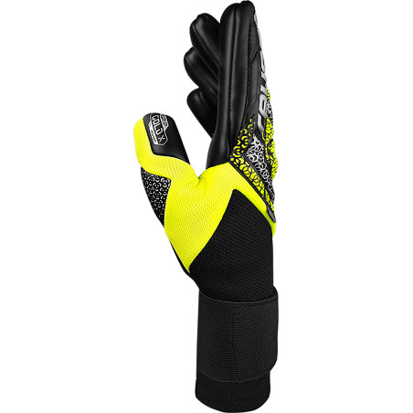 Gants gardien Reusch Attrakt Gold X NC Gravity noir jaune