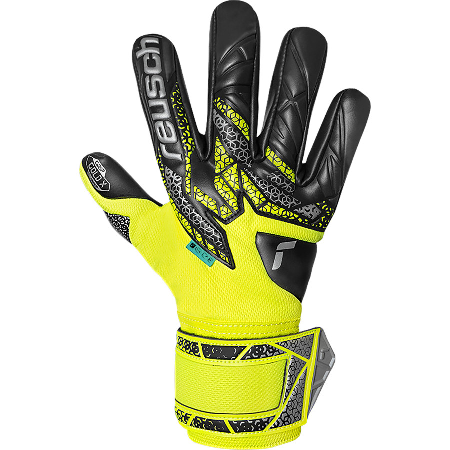 Gants gardien Reusch Attrakt Gold X NC jaune noir