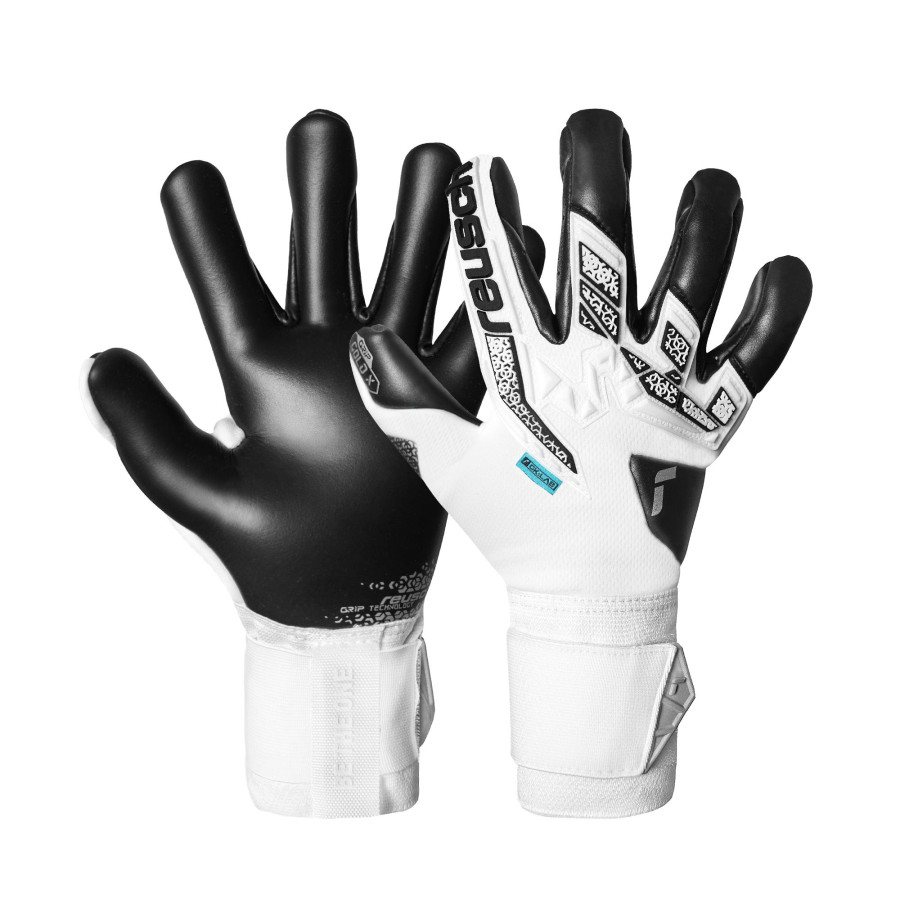 Gants gardien Reusch Attrakt Freegel Gold X blanc noir