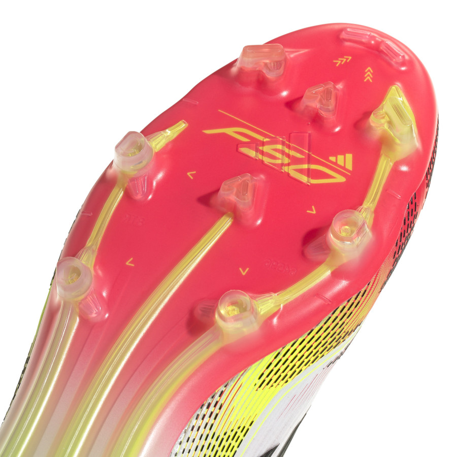 adidas F50 Elite FG blanc rouge