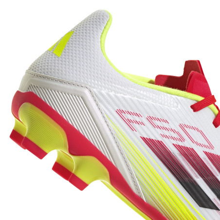 adidas F50 League MG blanc rouge