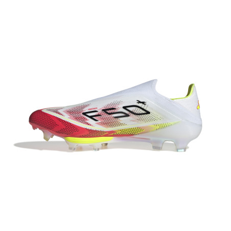 adidas F50+ FG blanc rouge