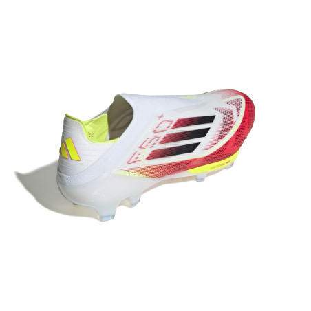 adidas F50+ FG blanc rouge