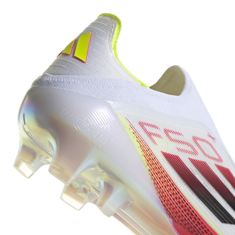 adidas F50+ FG blanc rouge