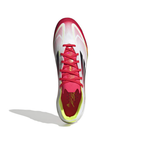 adidas F50 Pro MG blanc rouge