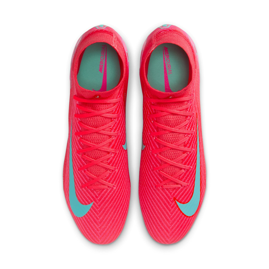 Nike Air Zoom Mercurial Superfly 10 Elite FG rose bleu