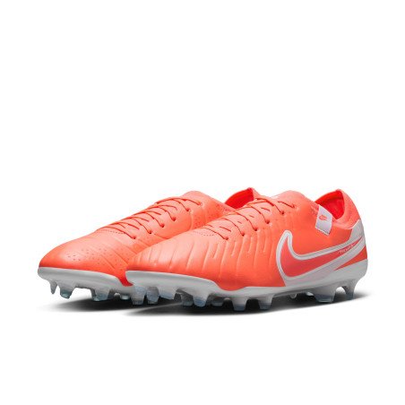 Nike Tiempo Legend 10 Pro FG rose blanc