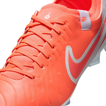 Nike Tiempo Legend 10 Pro FG rose blanc