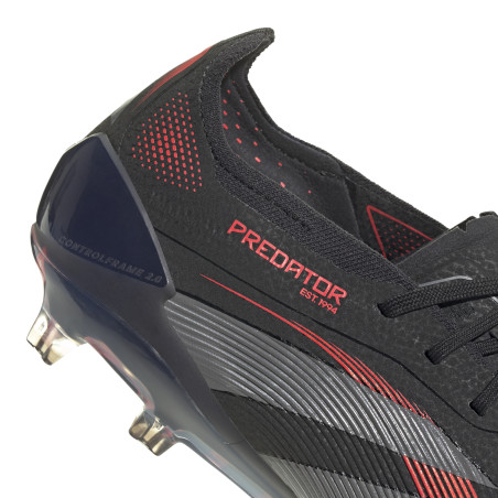 adidas Predator Elite FG noir rouge