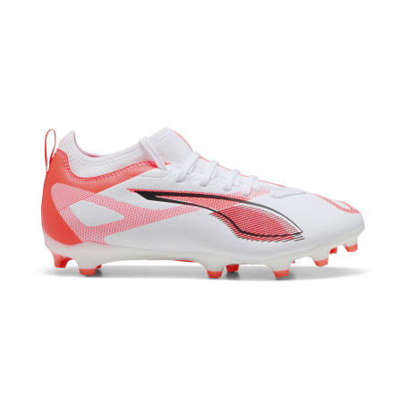 Puma Ultra 5 Match junior FG/AG blanc orange