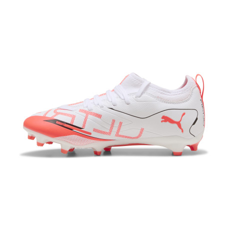 Puma Ultra 5 Match junior FG/AG blanc orange