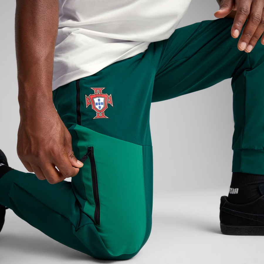 Pantalon survêtement Portugal Woven vert 2025