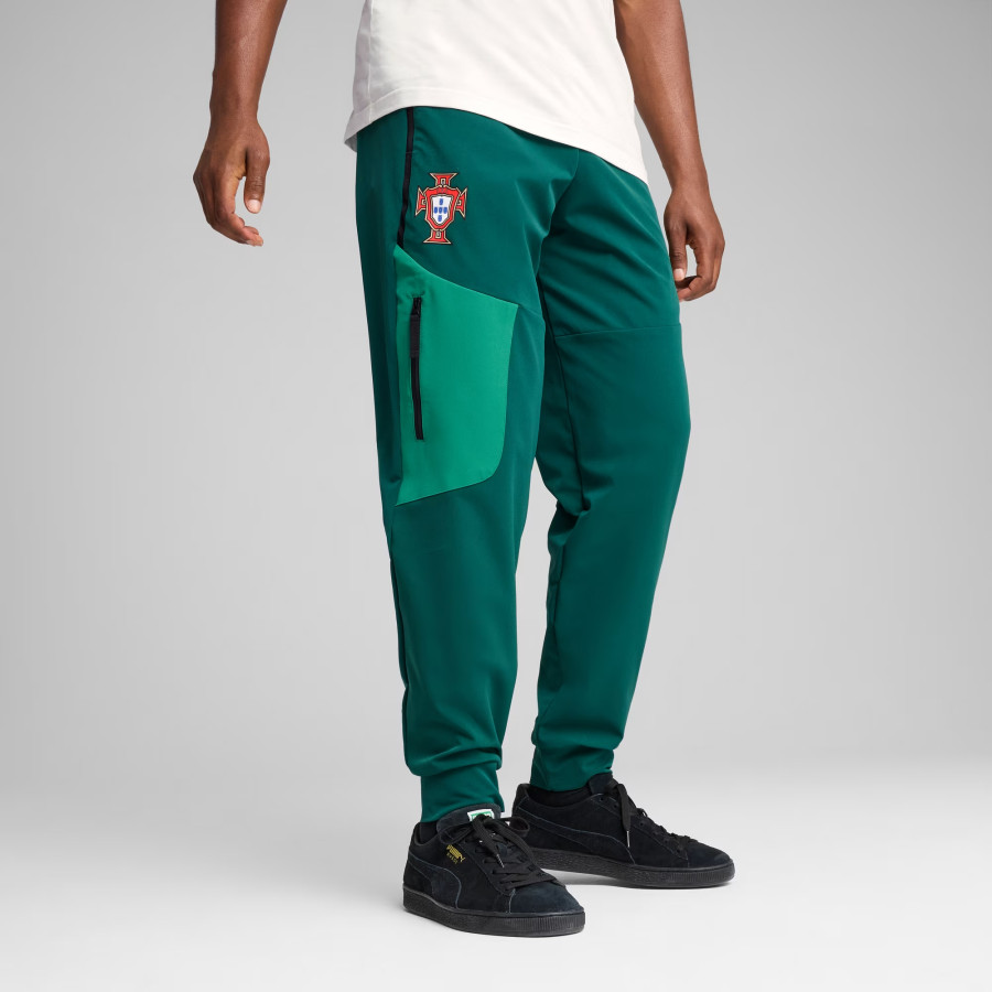 Pantalon survêtement Portugal Woven vert 2025