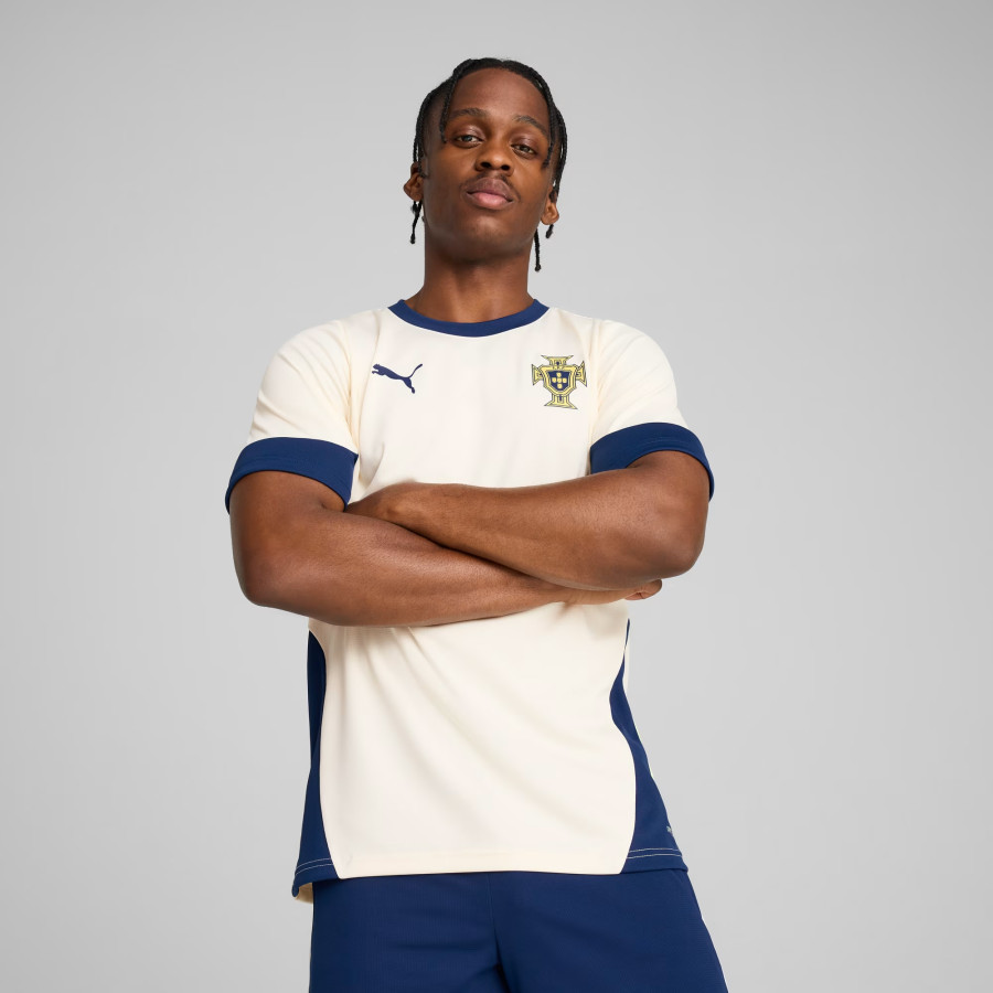 Maillot entraînement Portugal blanc bleu 2025