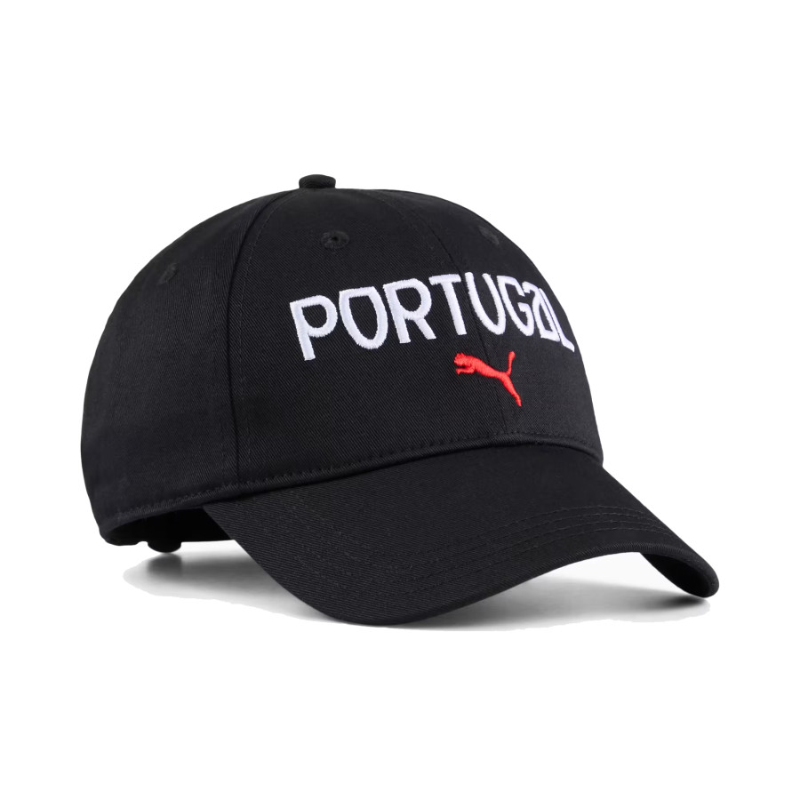 Casquette Portugal noir 2025