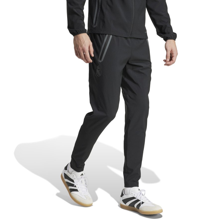 Pantalon survêtement Real Madrid woven Pro noir