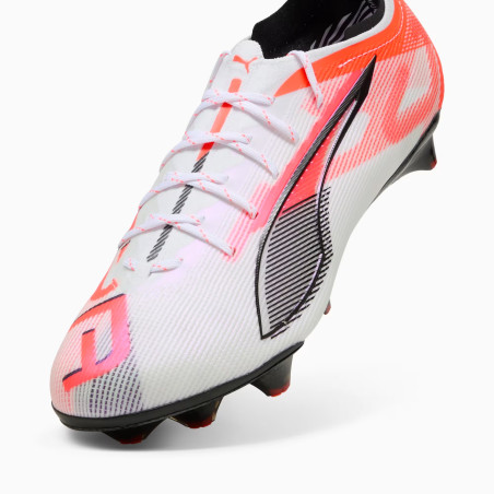 Puma Ultra 5 Carbon FG blanc orange