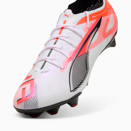 Puma Ultra 5 Carbon Femme FG blanc orange