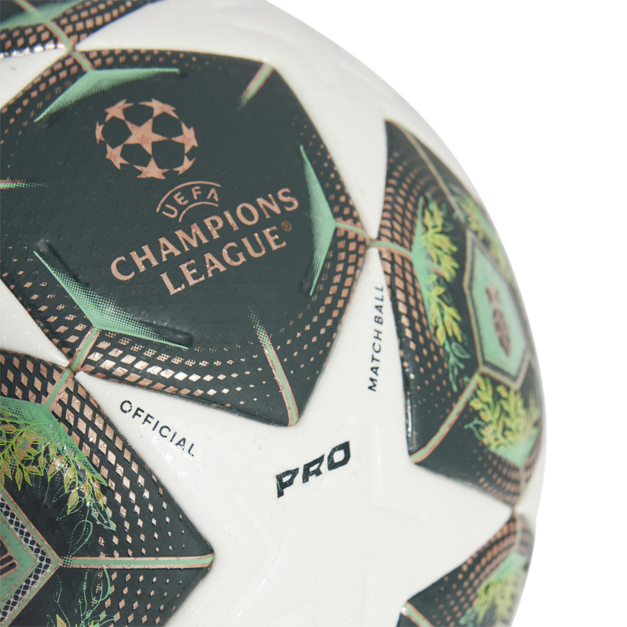 Ballon adidas Ligue des Champions officiel vert blanc 2024/25