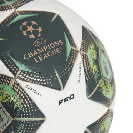 Ballon adidas Ligue des Champions officiel vert blanc 2024/25