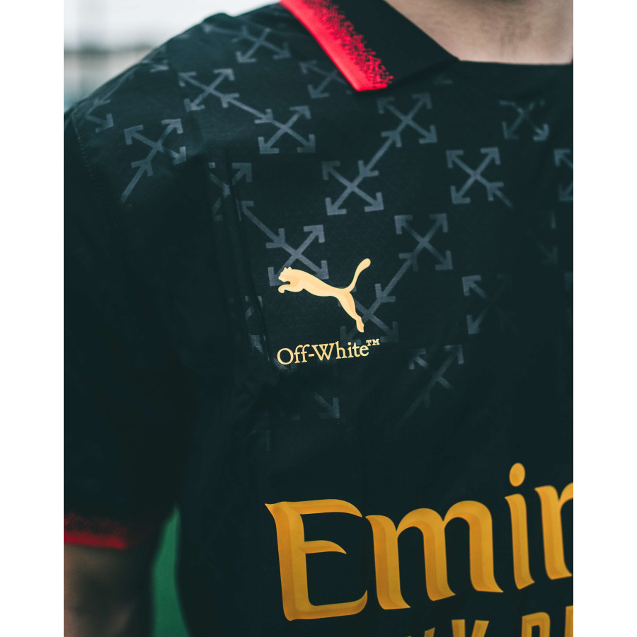 Maillot Milan AC x Off-White authentique ÉDITION LIMITÉE