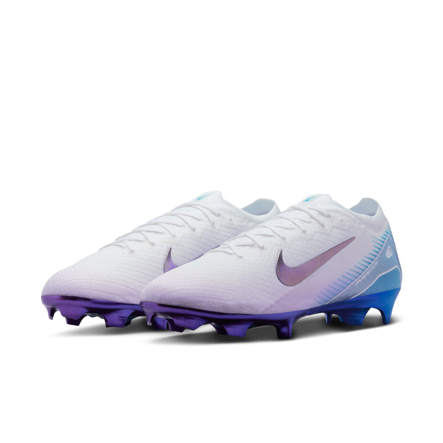 Nike Air Zoom Mercurial Vapor 16 Elite FG blanc violet