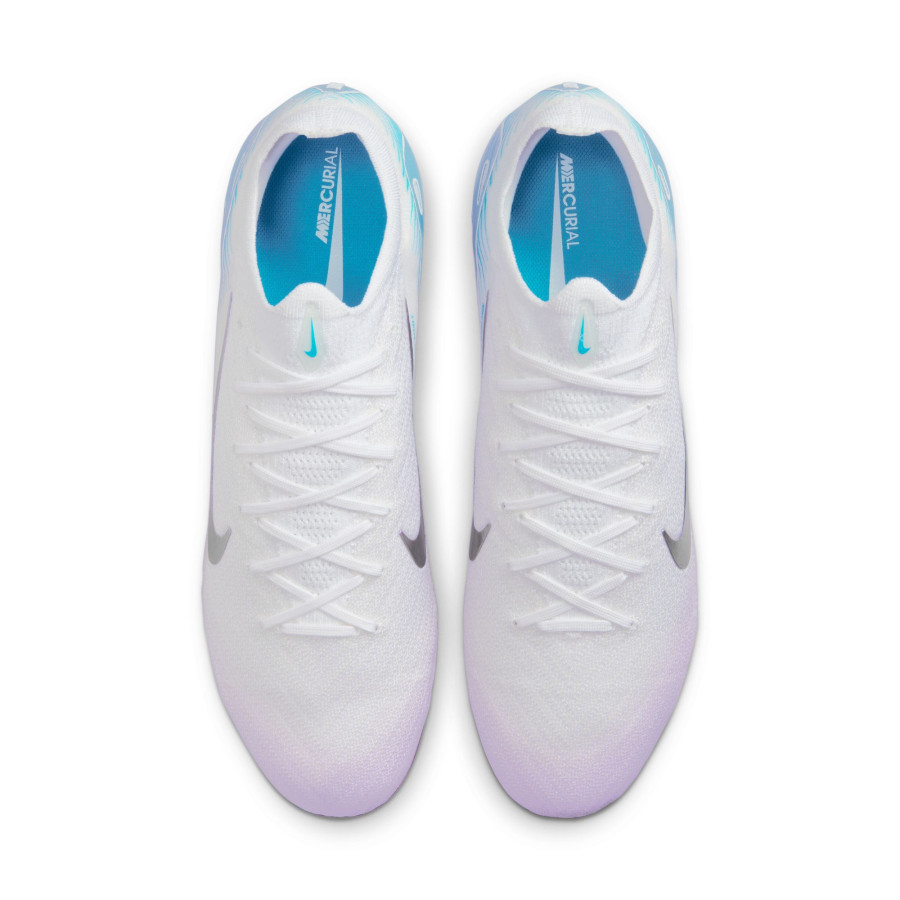 Nike Air Zoom Mercurial Vapor 16 Elite FG blanc violet