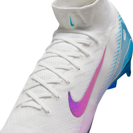 Nike Air Zoom Mercurial Superfly 16 Elite FG blanc violet