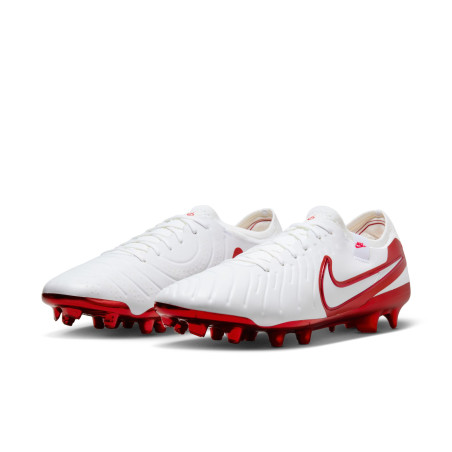 Nike Tiempo Legend 10 Elite FG blanc rouge