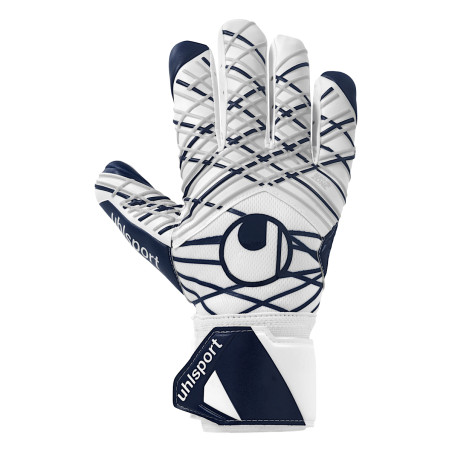 Gants gardien Uhlsport Supersoft HN blanc bleu