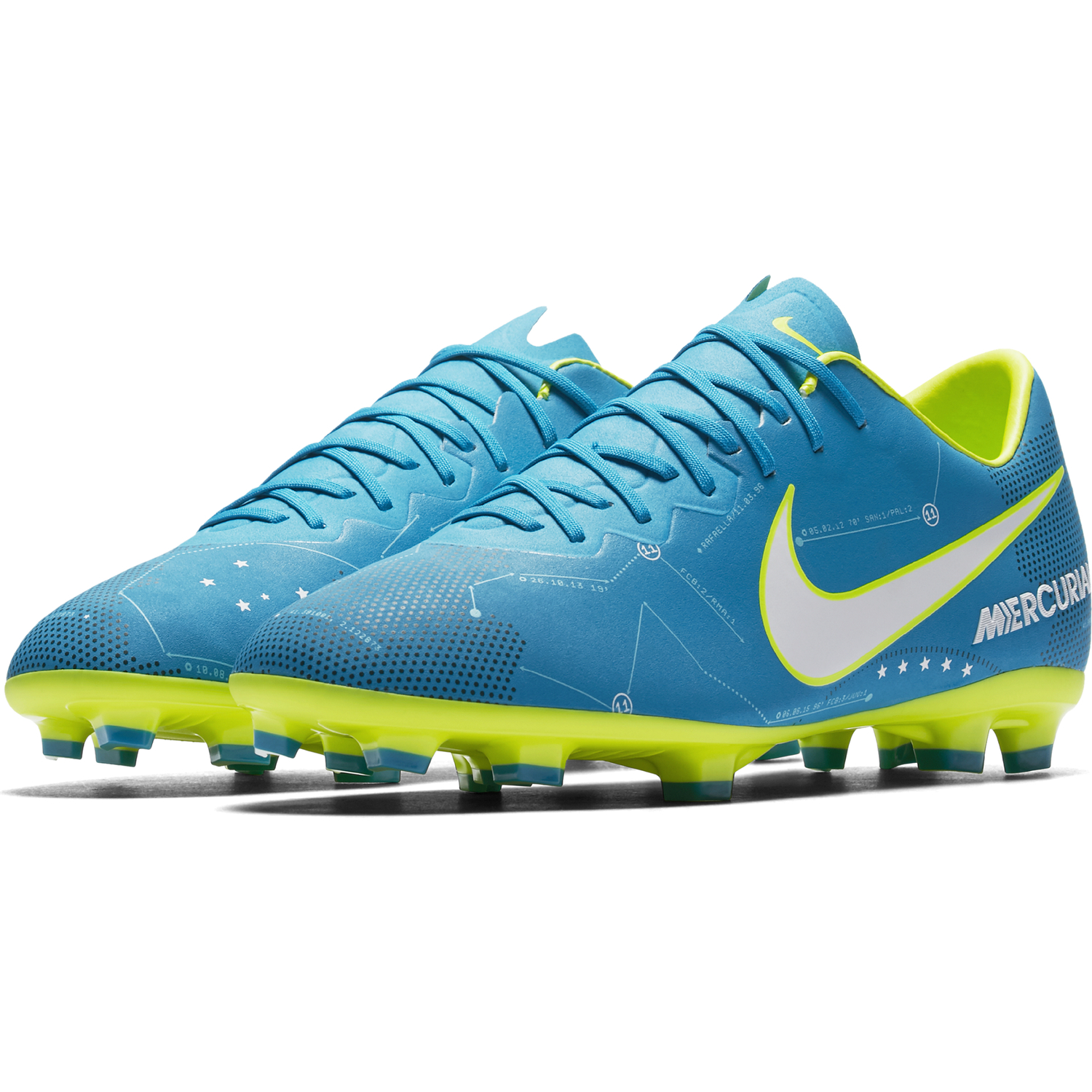 nike neymar bleu