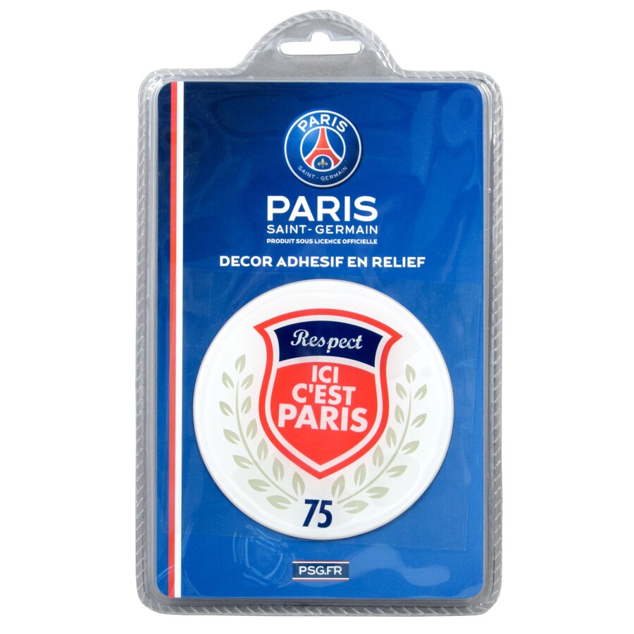 Sticker relief "ici Paris" PSG