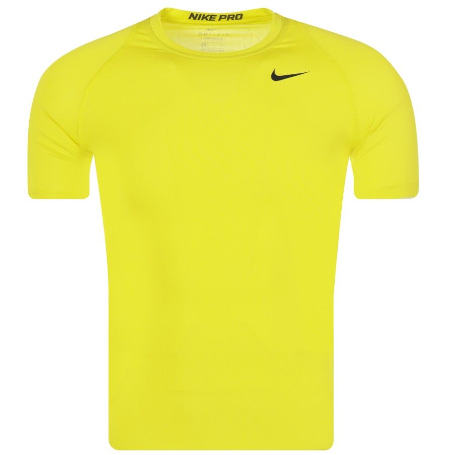Maillot Technique Nike jaune 2018/19