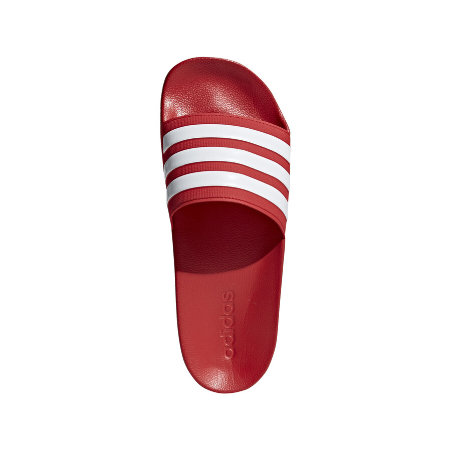 Sandales ADILETTE rouge blanc